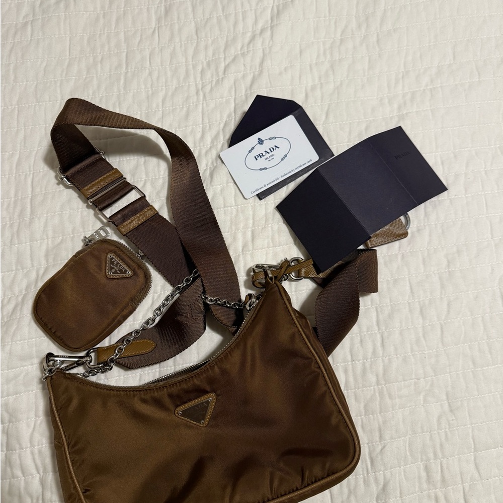 Prada Brown Belt Bag for Women